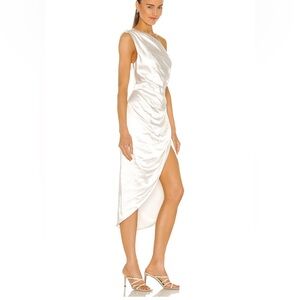 Elliatt Cassini Satin Dress in Ivory